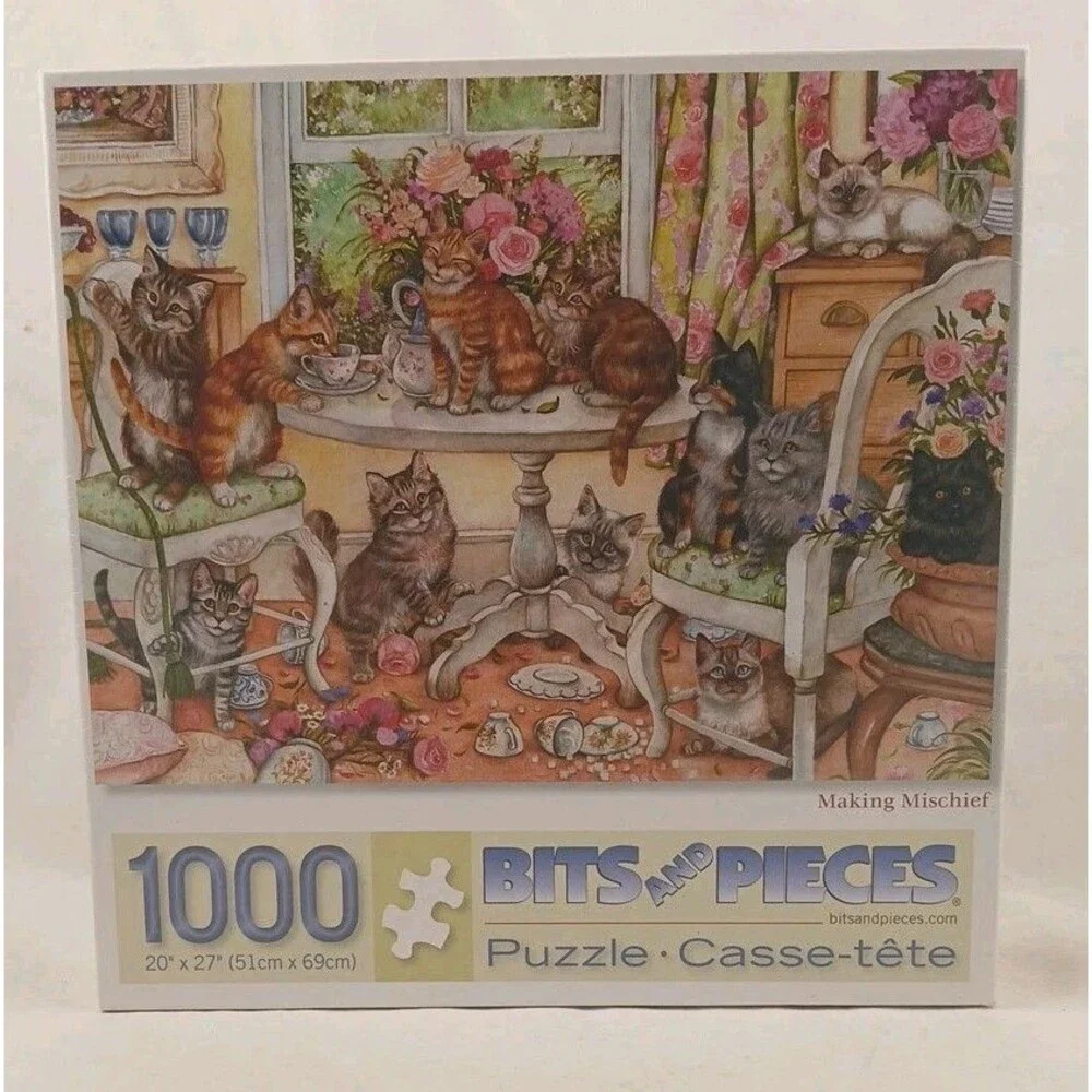 Bits and Pieces 1000 Piece Jigsaw Puzzle-
